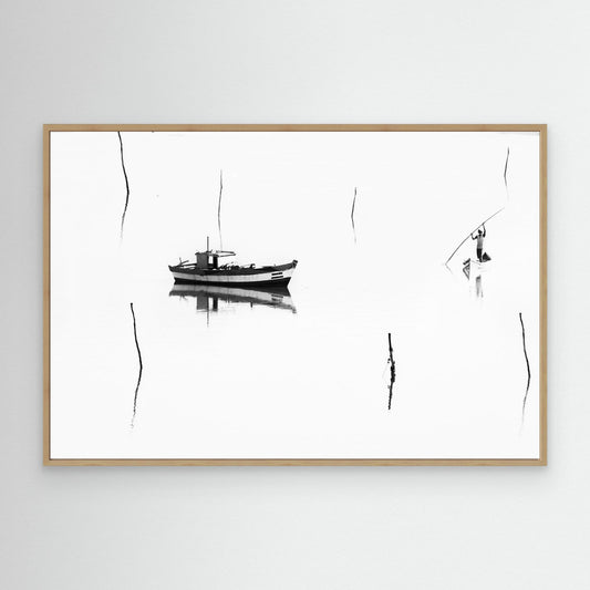 a fisherman's day by Swapnil