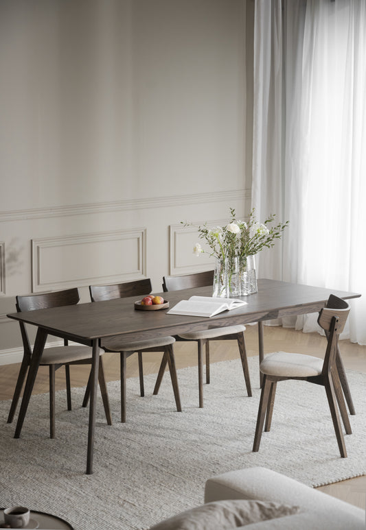 YUMI Brown Extending Table 190/280CM – Standard table – 190 cm – 2