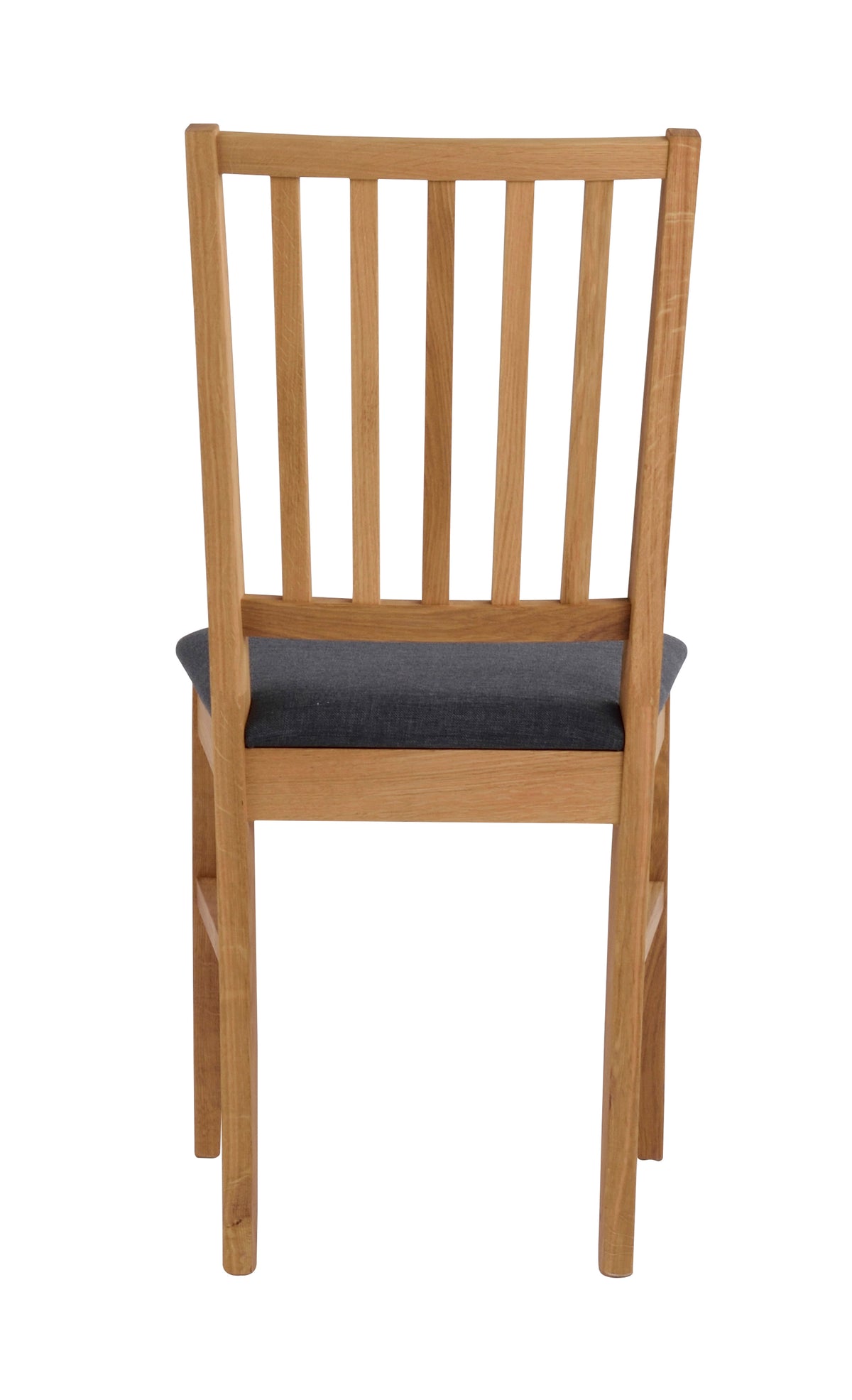 FILIPPA Set of 2 Chairs – Oak/grey fabric – 6