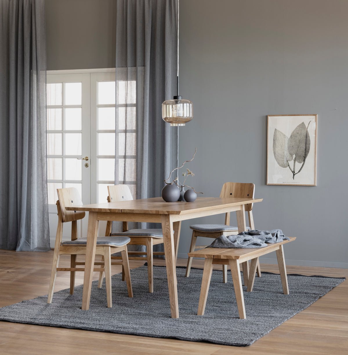 MELFORT Dining Table 180 to 280 CM – Standard table – 180 cm – 2