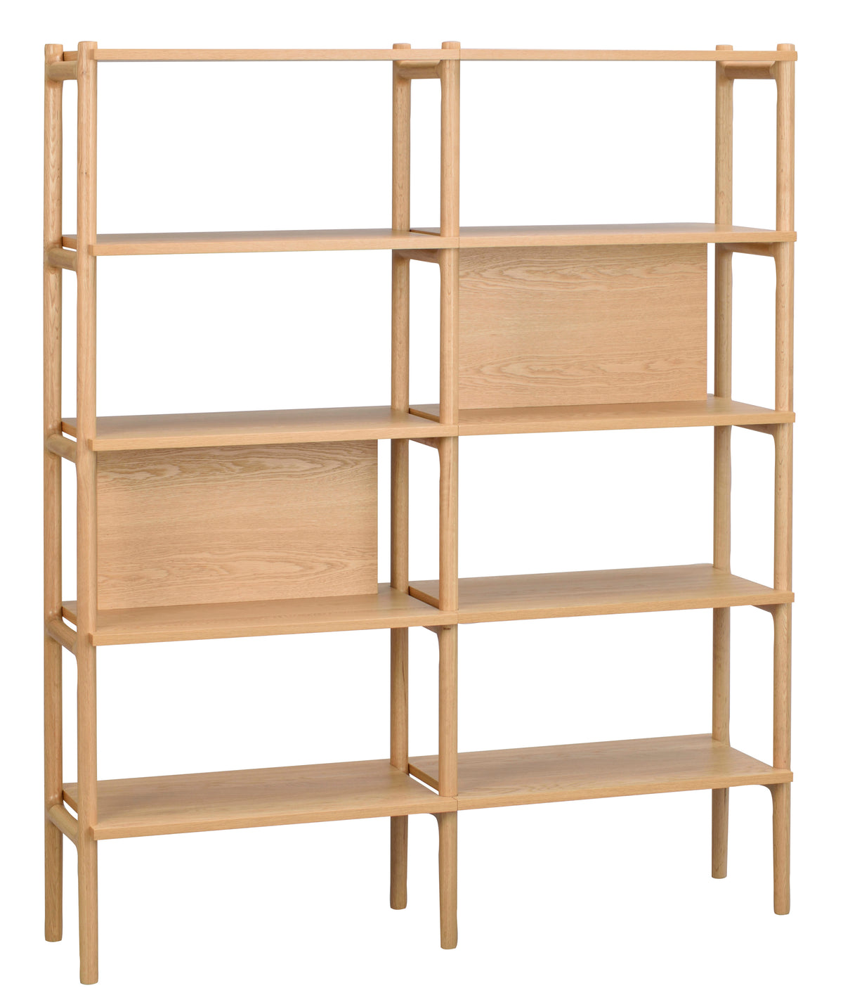 HOLTON Oak Bookshelf 140 CM – Oak – 5