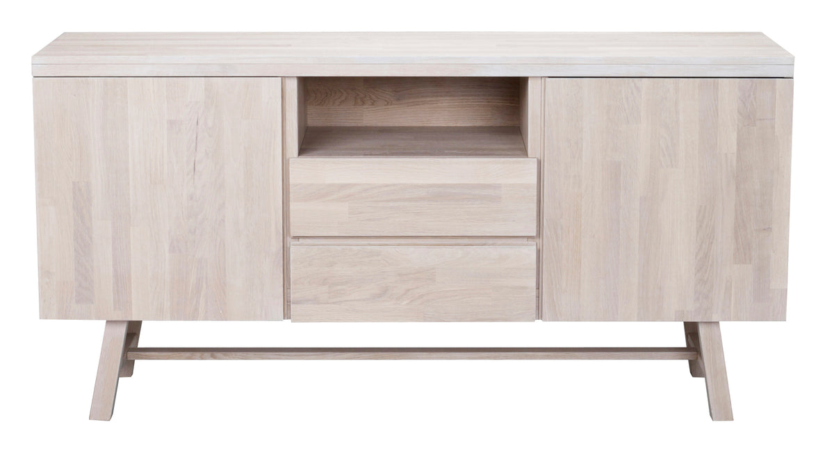 BROOKLYN Sideboard 160CM – Whitewashed – 1