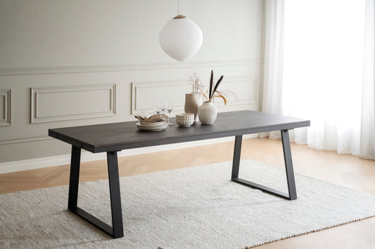 BROOKLYN U Legs Smoked OAK Dining Table 220/320CM – Dining table – 3