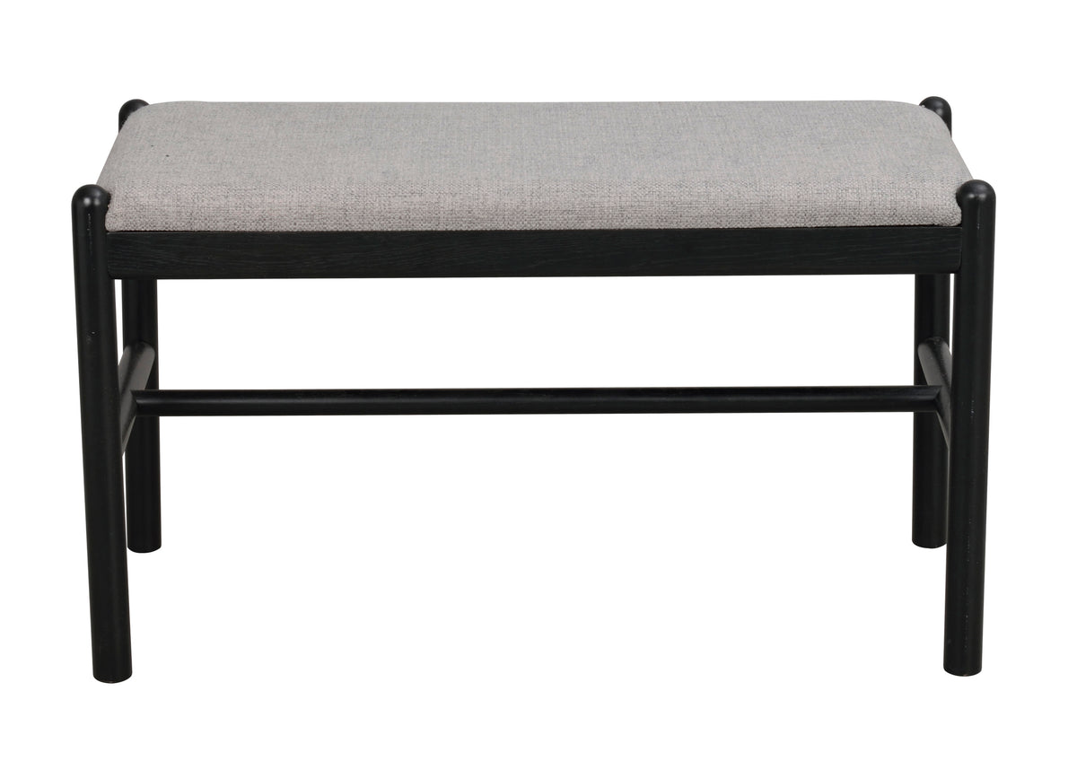 MILFORD Bench 80CM – Black – 1