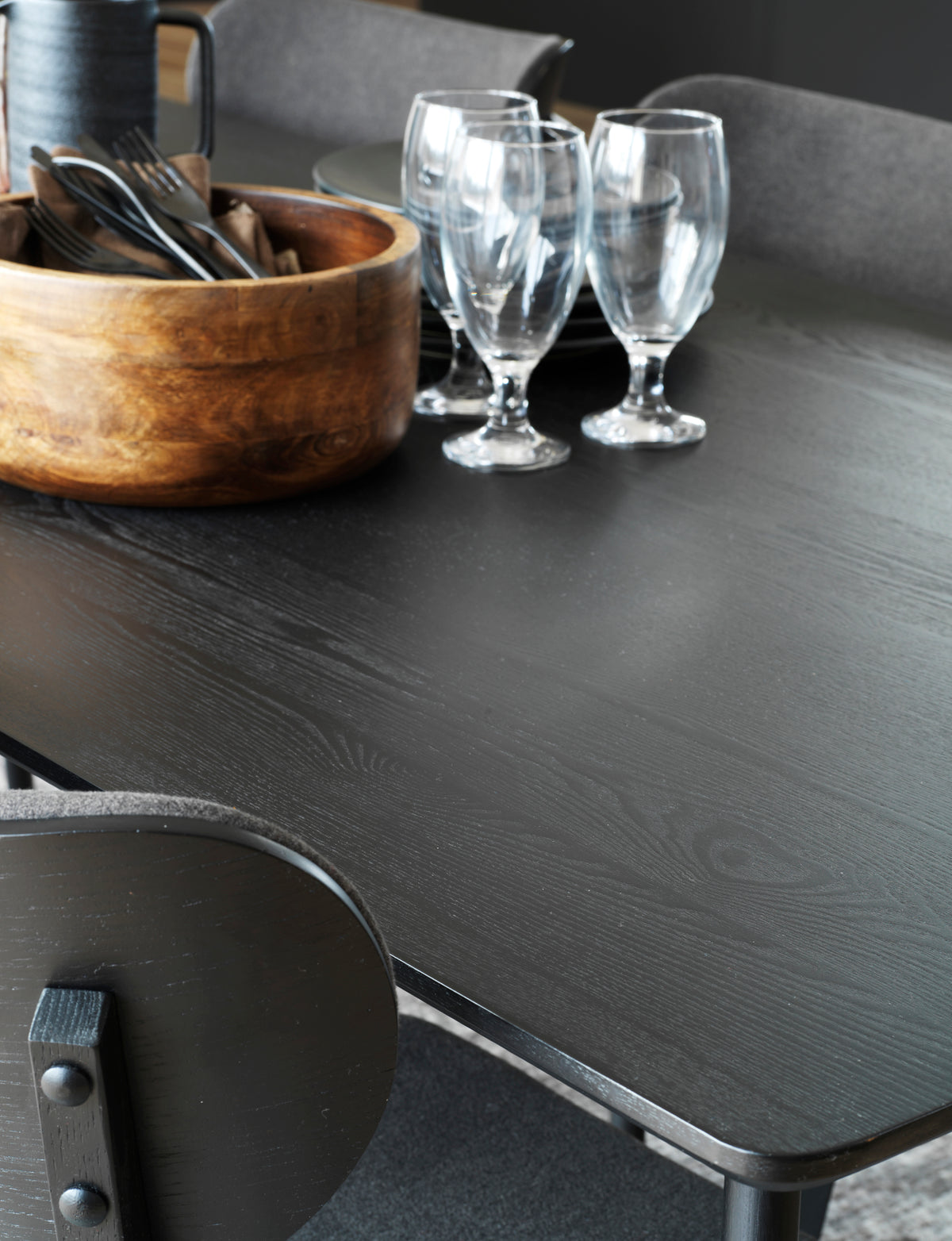 YUMI Extending Table 190/280CM – Standard table – 190 cm / Black – 6