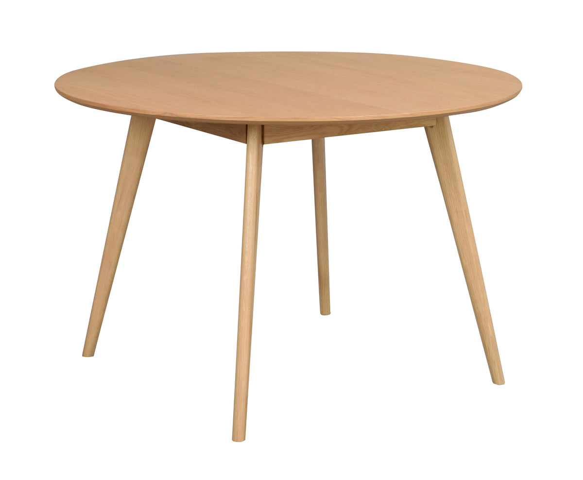 YUMI Round Table 115CM – Oak – 5