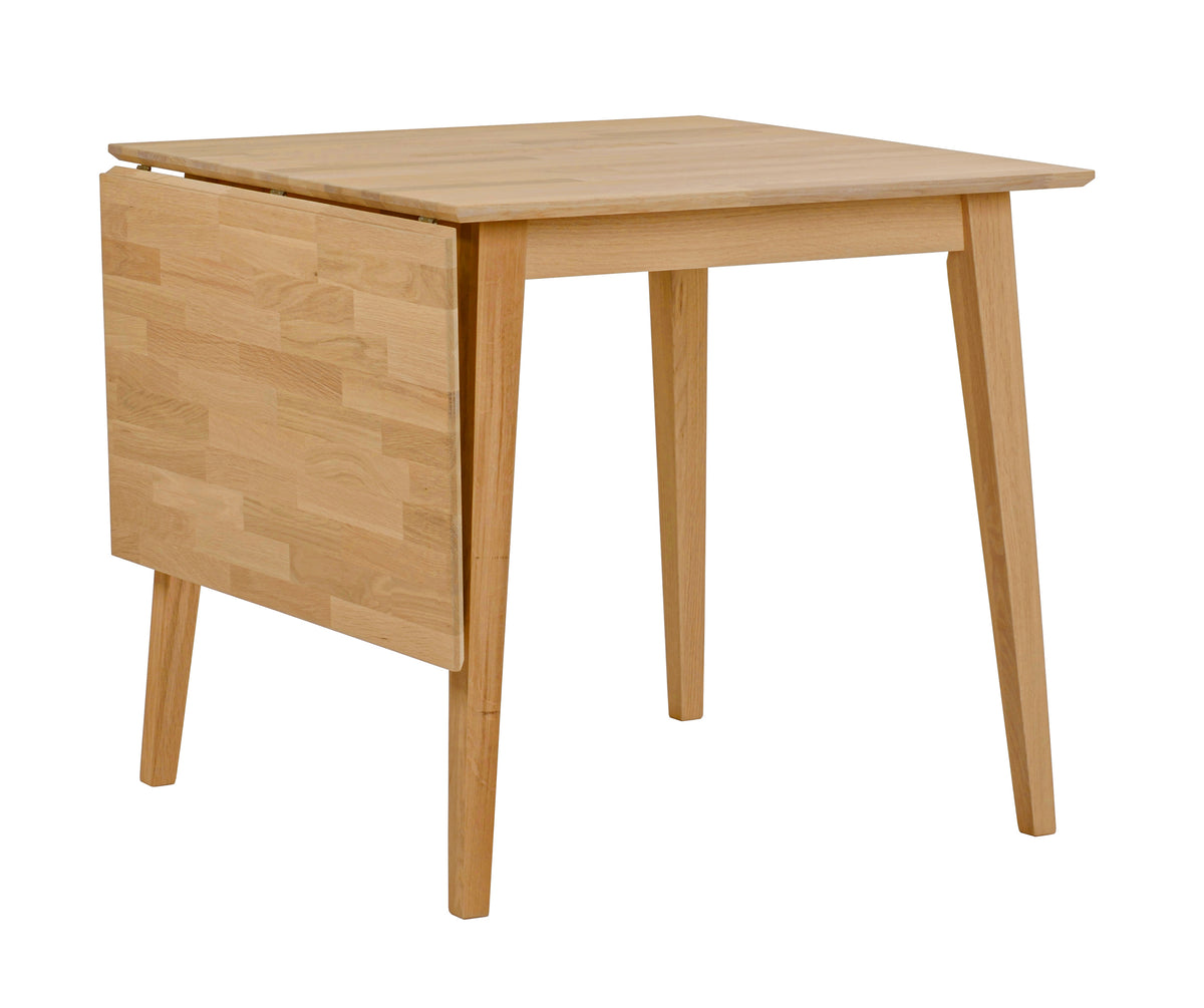 FILIPPA Drop Leaf Table 80CM & 120CM – Oak top/oak legs / Medium 80CM – 2
