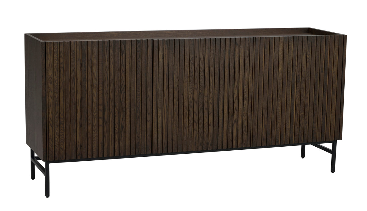 HALIFAX Sideboard 160 CM – Brown/Black Legs – 8
