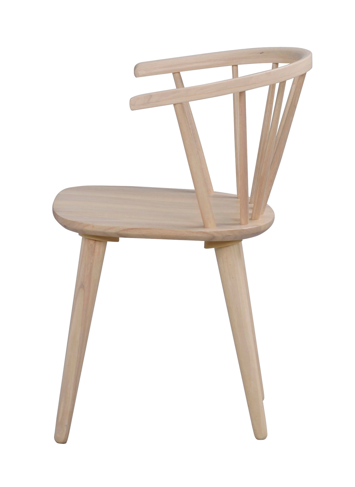 CARMEN Set of 2 Chairs – 2 Whitewashed Oak Chairs – 6