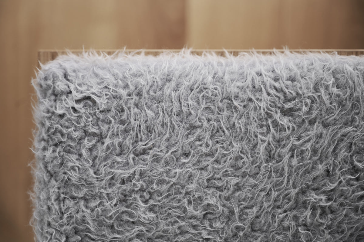 CONFETTI 2 Drawer Bench – Oiled oak / grey sheep look – 5