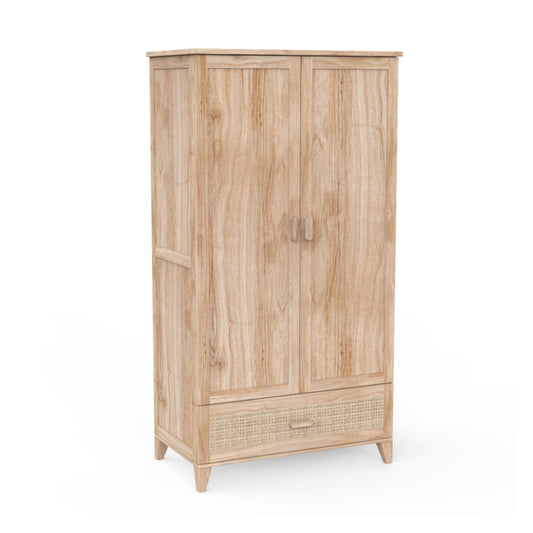 NAMI BOIS Wardrobe - Natural / Rattan