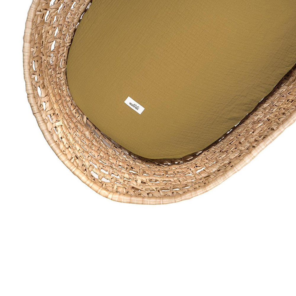 Muslin Moses Basket Sheet by Malomi Kids