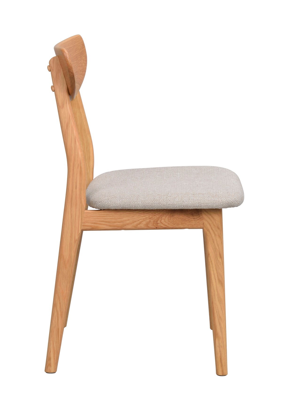 RODHAM Set of 2 Chairs – oak/grey beige – 9