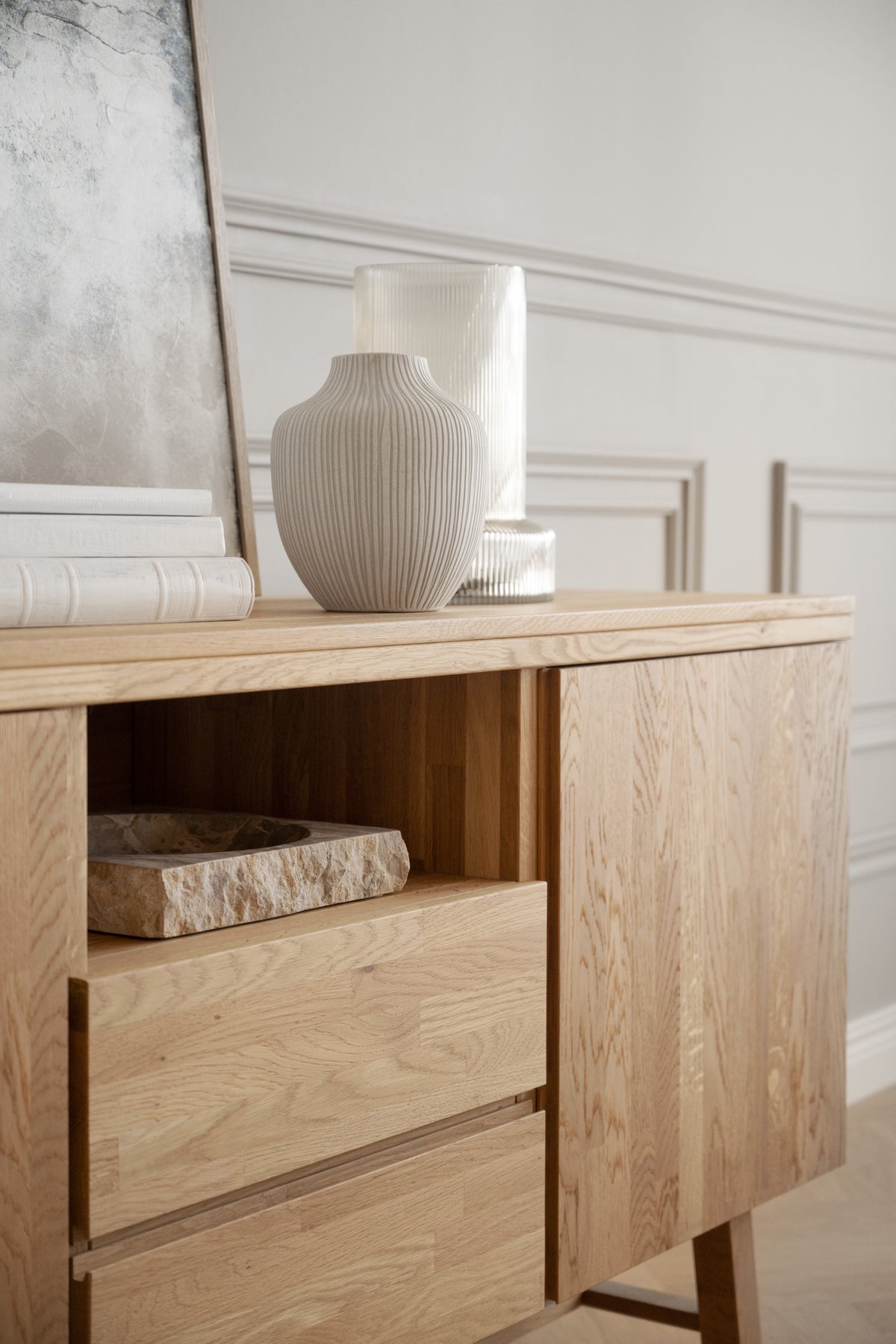 BROOKLYN Sideboard 160CM – Oak – room setting 2