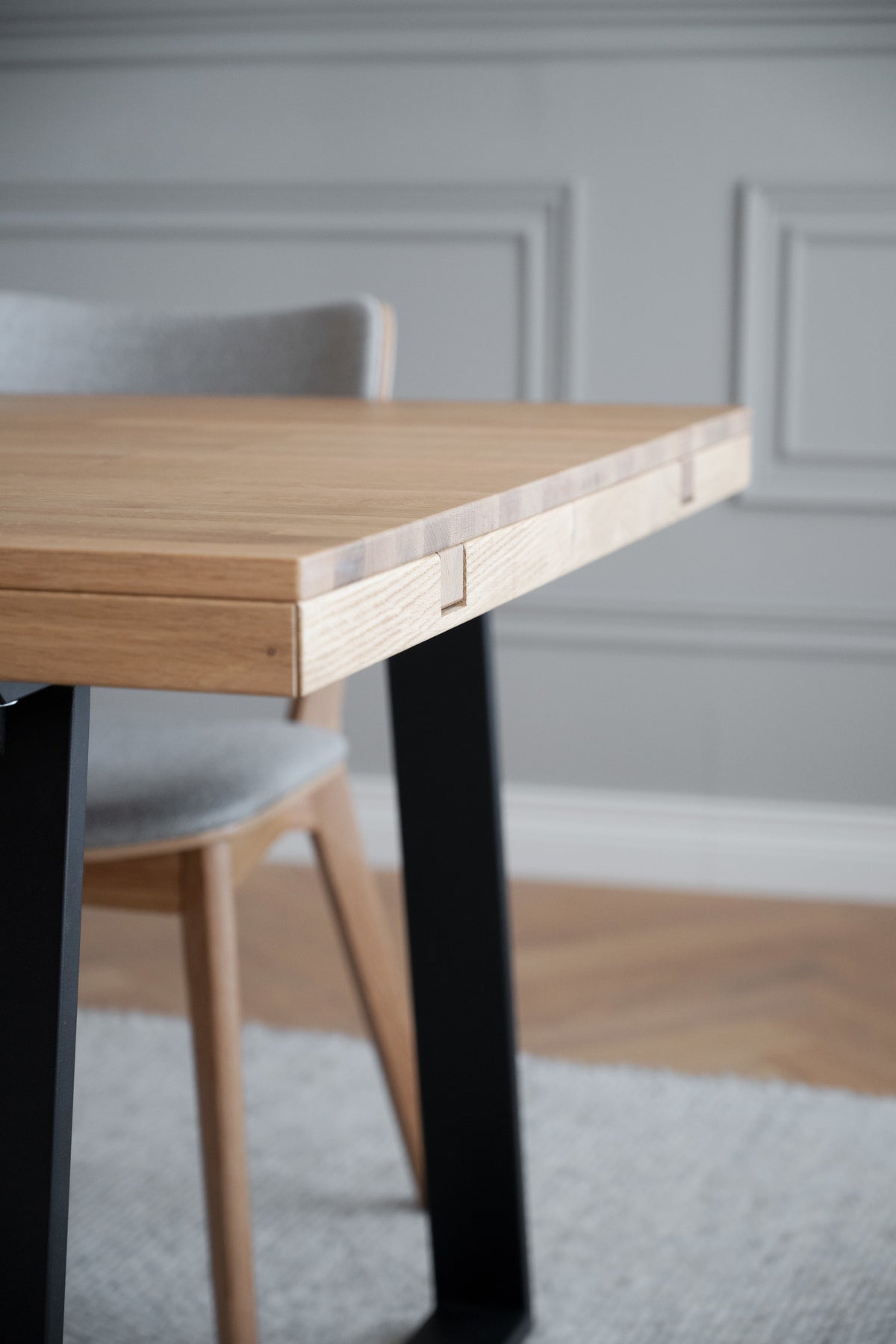 BROOKLYN U Legs Oak Dining Table 220/320CM – Dining table – 4