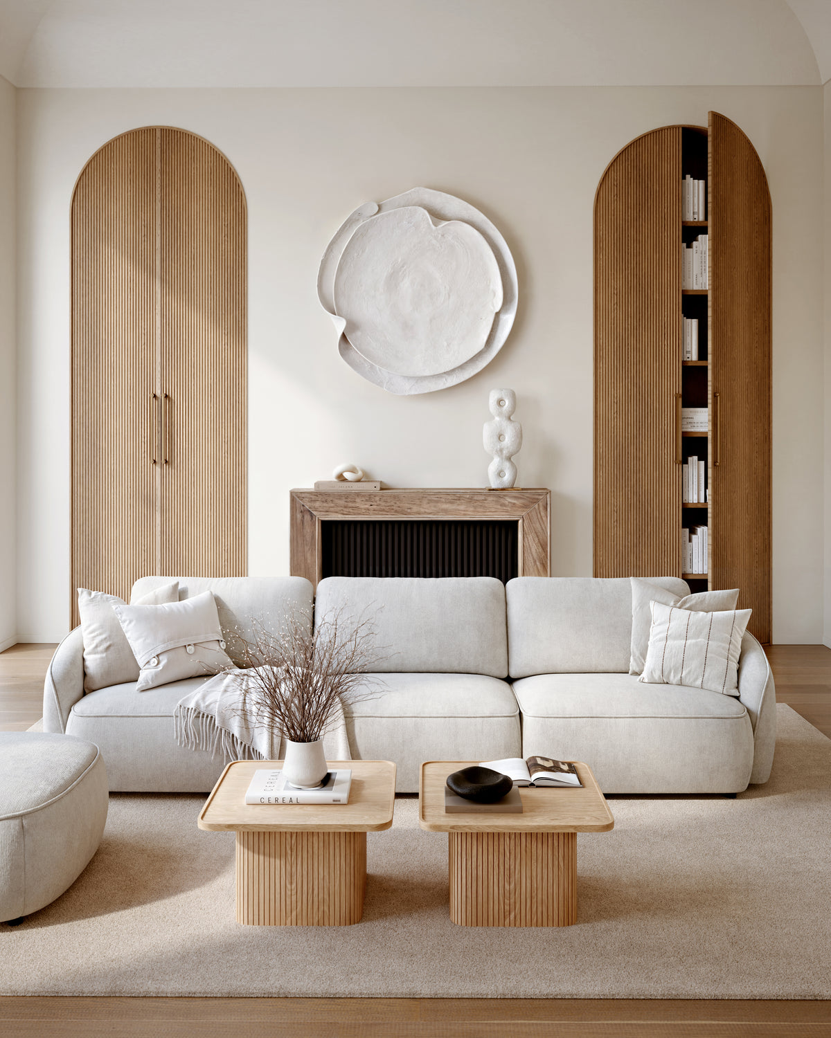 SULLIVAN Coffee Table 60CM & 80CM – Small – 60 x 60 cm / Black Oak – 2