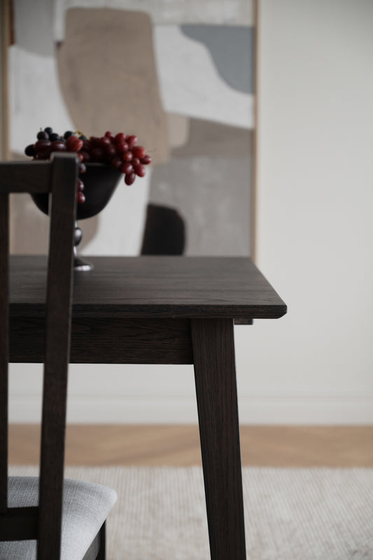 FILIPPA Dark Oak Dining Table 180CM/230CM/280CM – 180CM Standard table – 2
