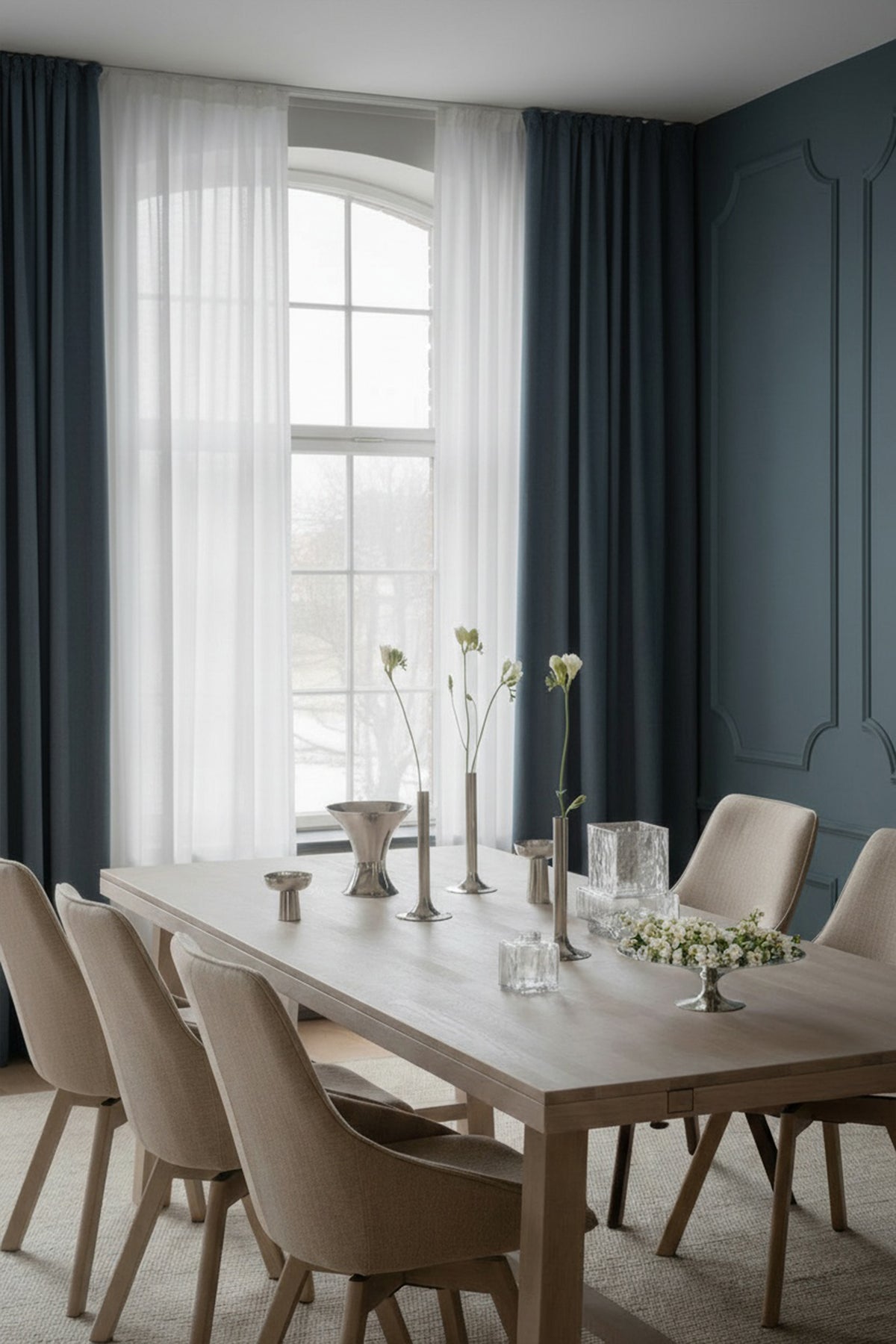 BROOKLYN Whitewashed Oak Dining Table 220/320CM – Dining table – 2