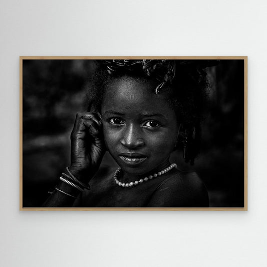 Girl from Benin by Joxe Inazio Kuesta Garmendia