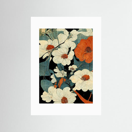 Asian Flowers by Treechild