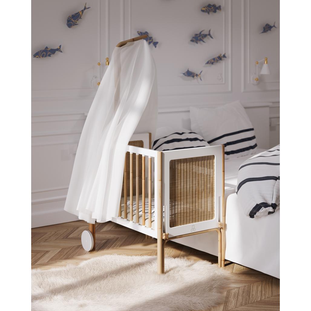 Oceania Co-Sleeping Cradle Neige – D40Studio