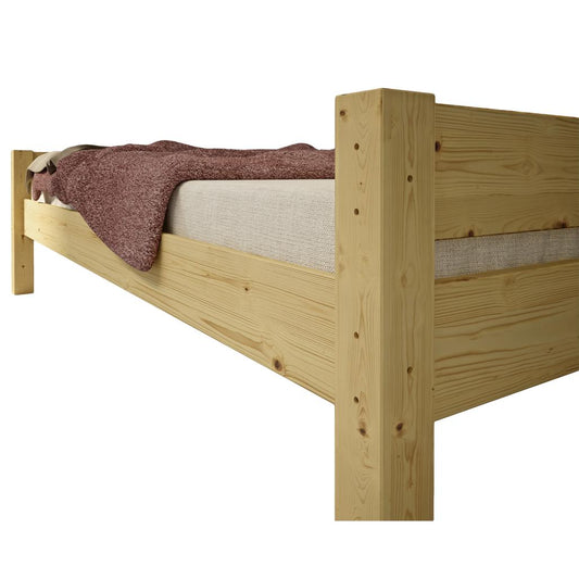 LISA Bed LACQUERED PINE