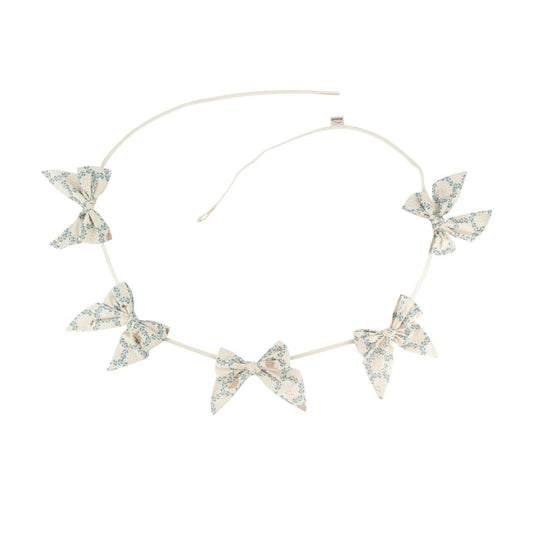 Blue Cottage Bow Garland by Malomi Kids