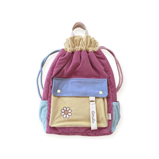 Personalised Corduroy Backpack by Malomi Kids