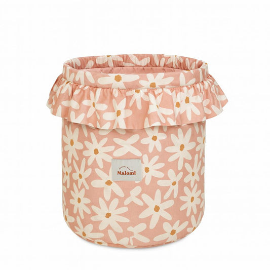 Blush Daisies Toy Basket by Malomi Kids