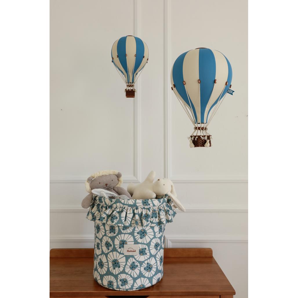 Denim Lions Toy Basket by Malomi Kids