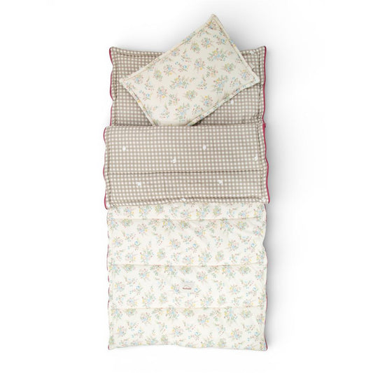 Blooming Meadow Sleeping Bag with Pillow by Malomi Kids