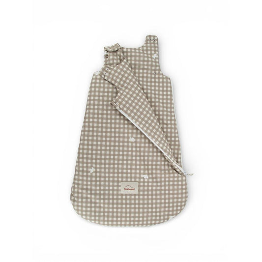 Countryside Check Baby Sleeping Bag by Malomi Kids