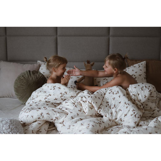 Free Horses Bamboo Bedding Set with Filling by Malomi Kids