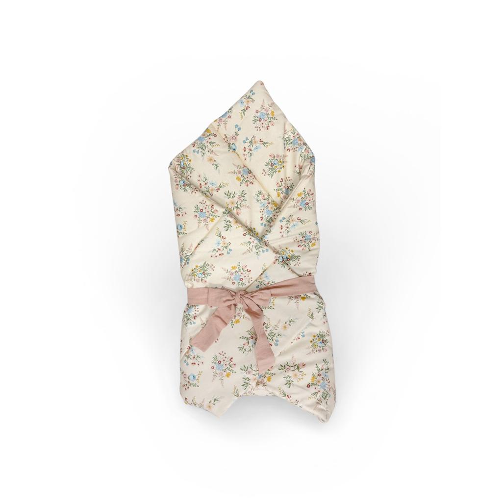 Blooming Meadow Baby Swaddle Quilt by Malomi Kids