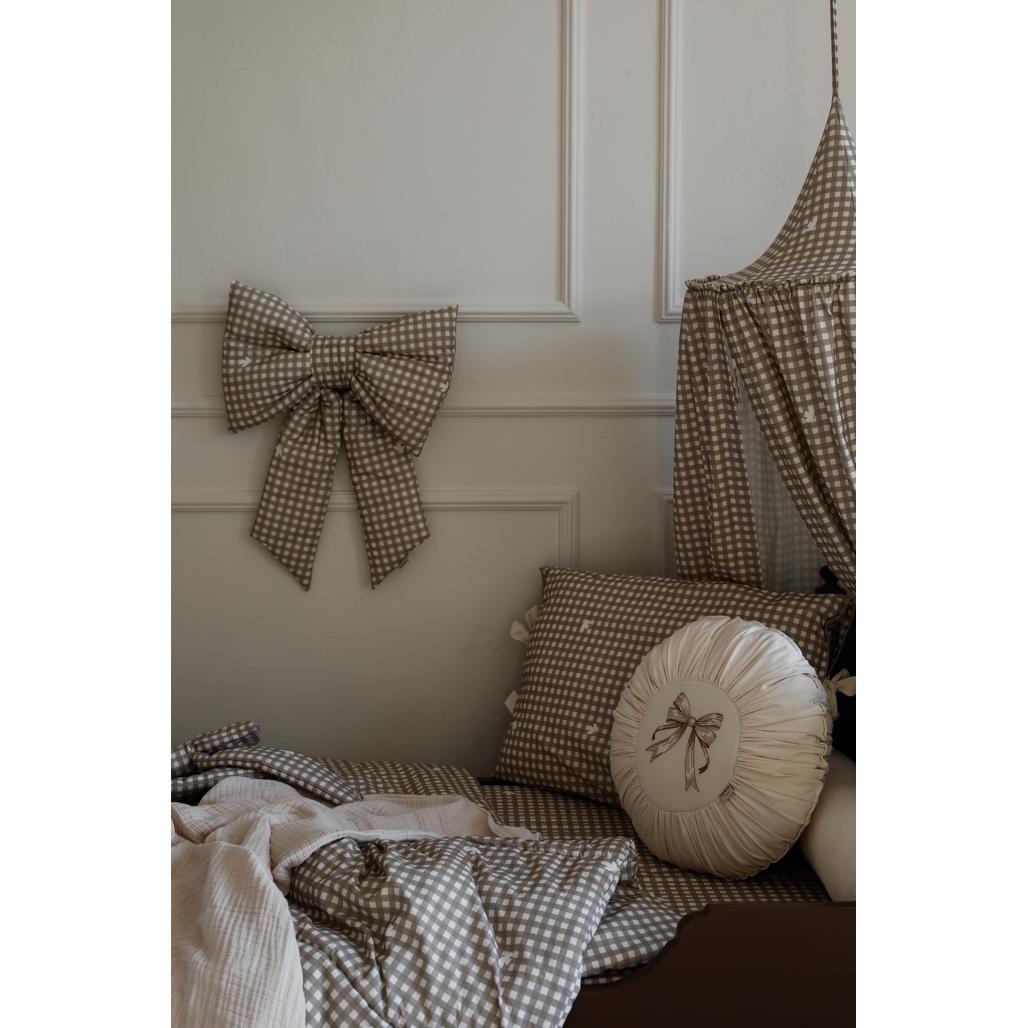 Countryside Check Decorative Bow by Malomi Kids