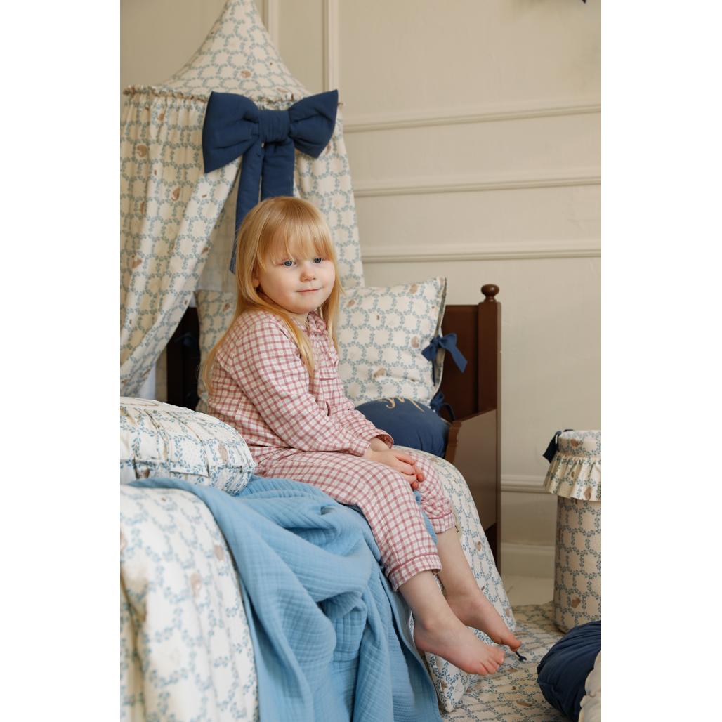 Washed Cotton Decorative Bow by Malomi Kids