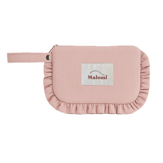 Ruffle Toiletry Bag by Malomi Kids