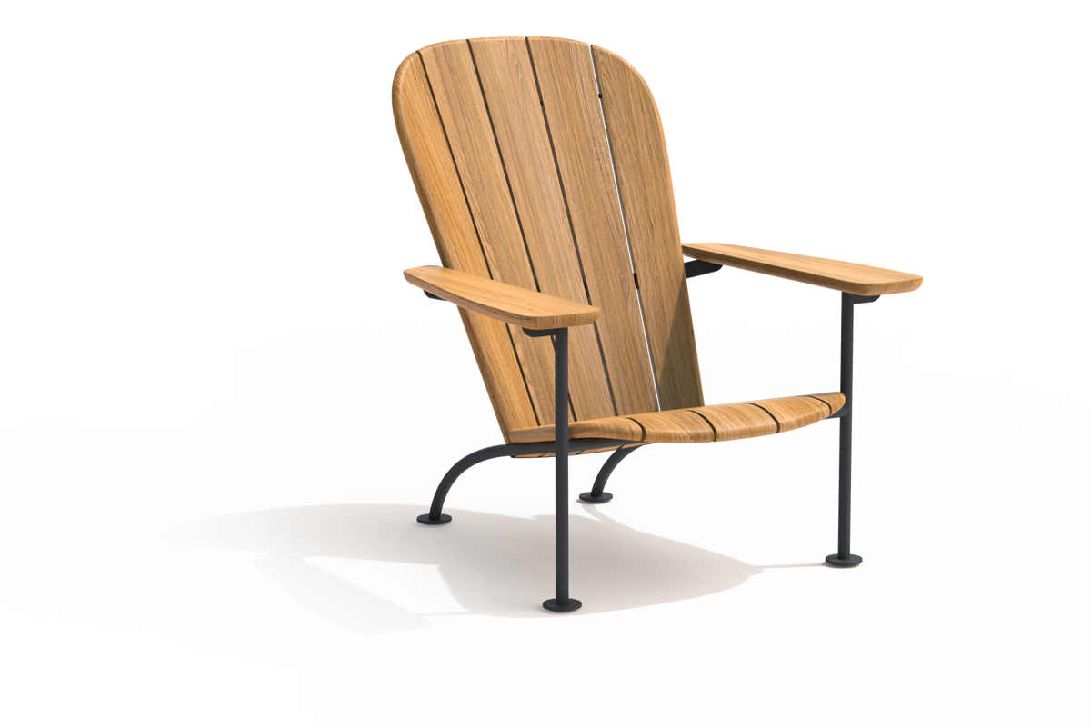 Böste teak lounge chair