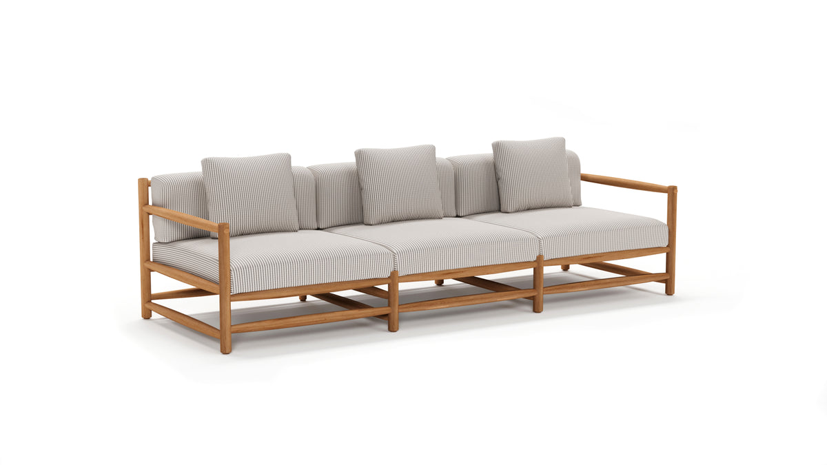 Saltholm teak sofa