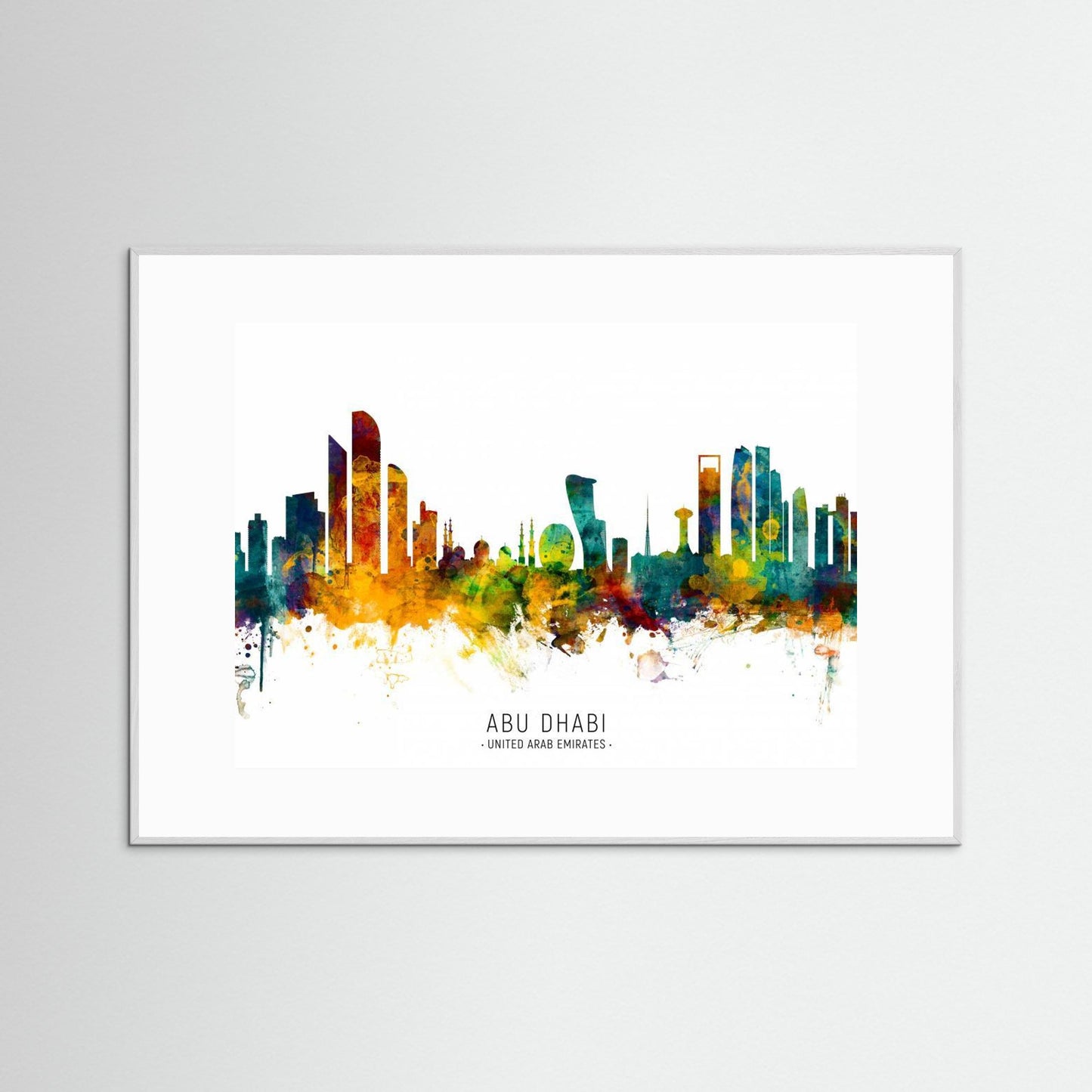 Abu Dhabi Skyline by Michael Tompsett