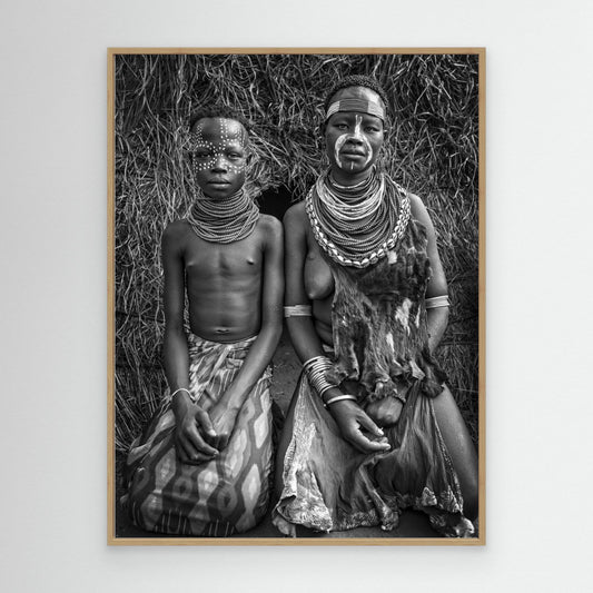 Two karo tribe girls (Omo Valley-Ethiopia) by Joxe Inazio Kuesta Garmendia