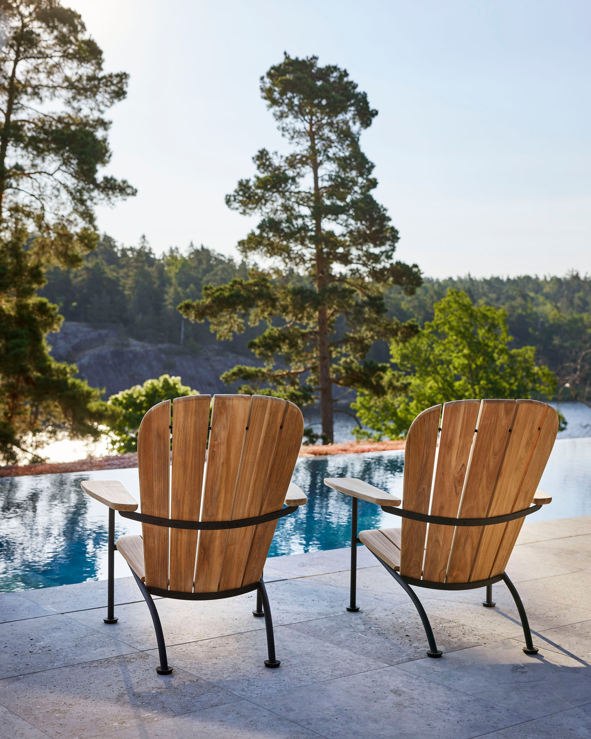 Böste lounge chair from behind