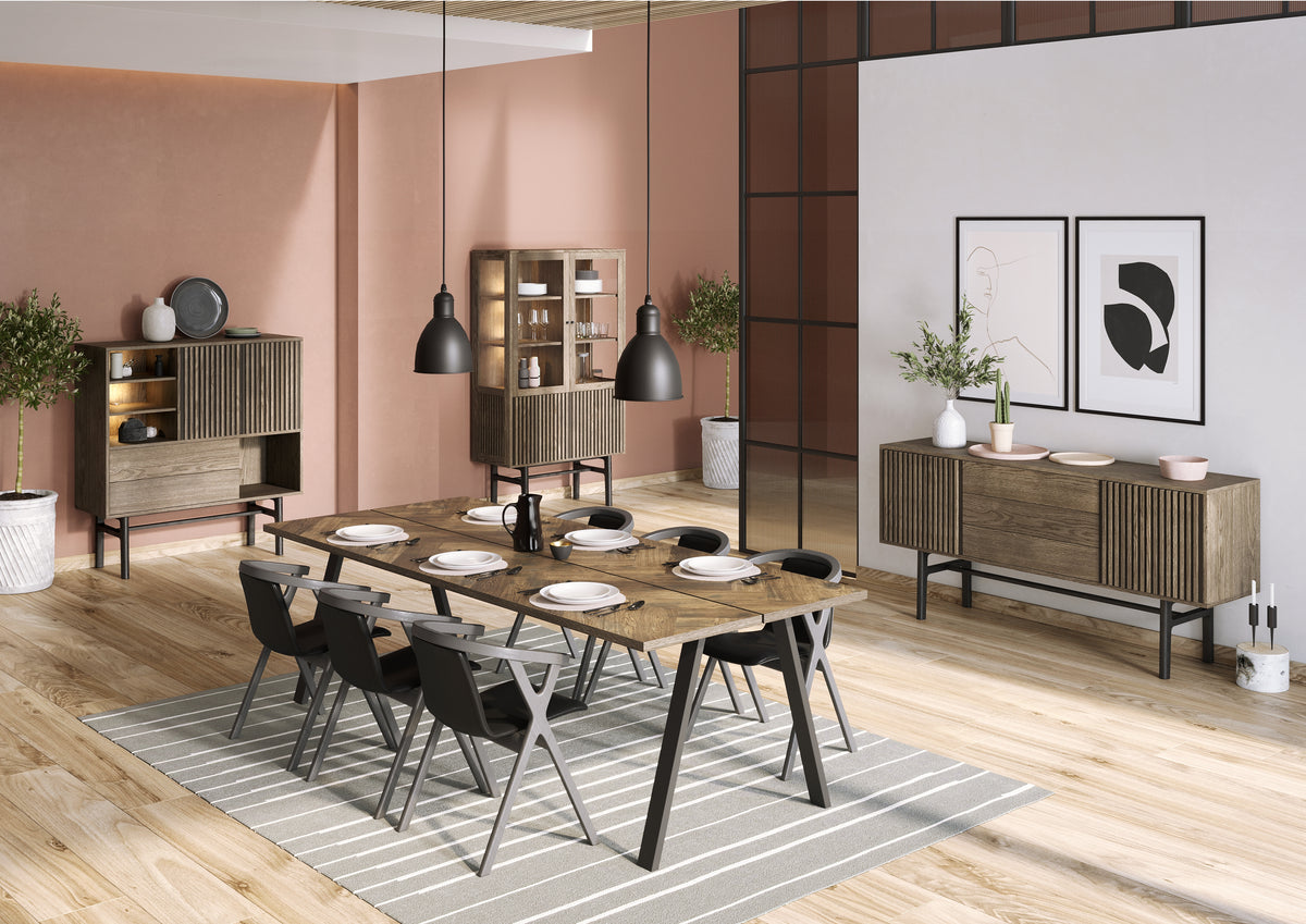 CASØ 230 Sideboard with Herringbone Doors 180CM