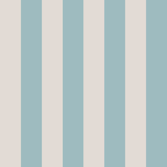 Portofino Stripes Blue Wallpaper