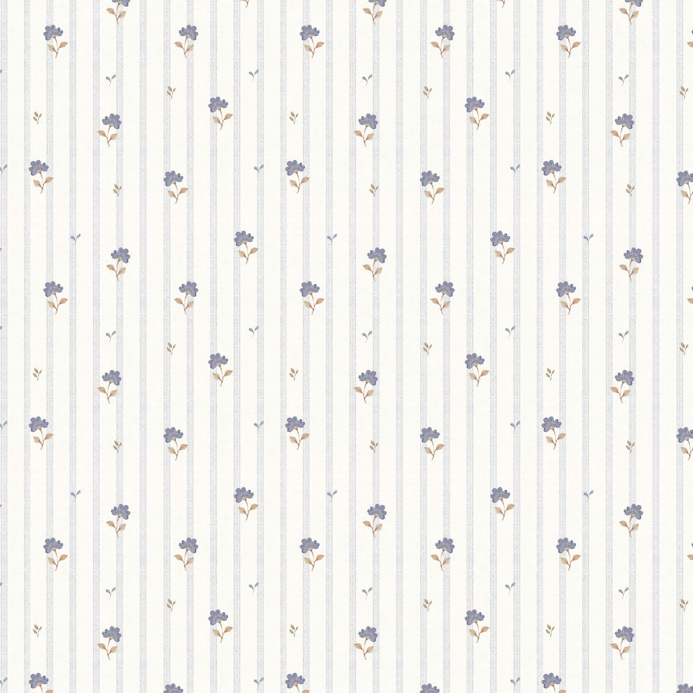 Delicate retro flowers Wallpaper