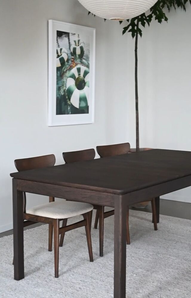 Rowico Gardner Dining Table, Brown Oiled Oak, 200 to 300 cm