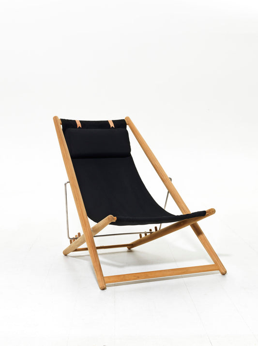 H55 lounge chair in black