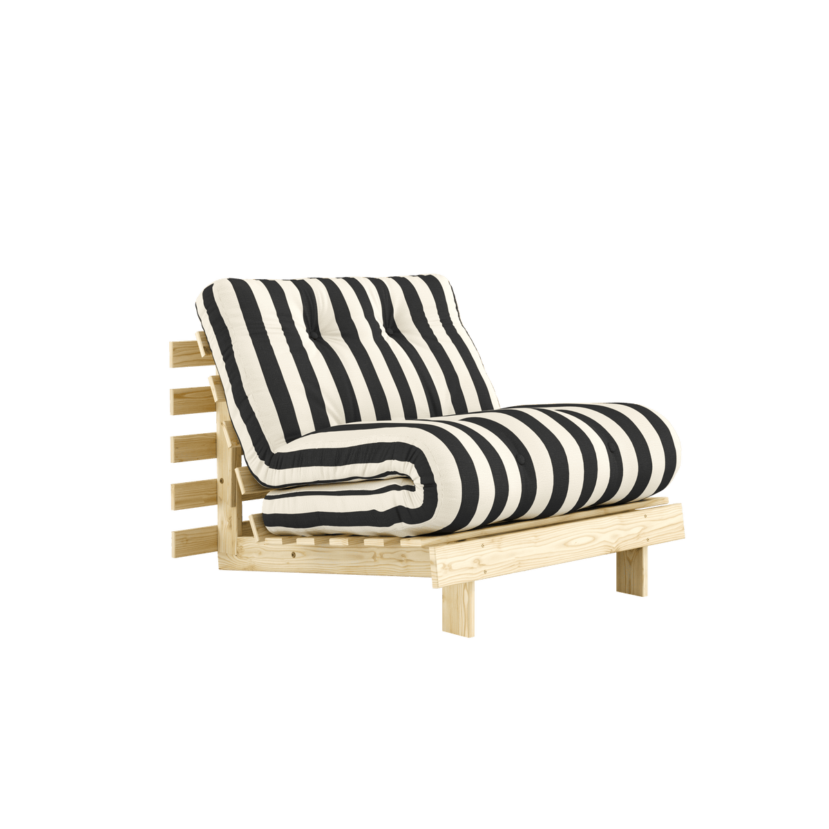 ROOTS 90 Sofa bed in Raw Pine — Karup Design