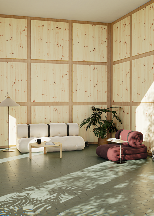 BUCKLE-UP Sofa — Scandinavian sofa bed by Karup Design