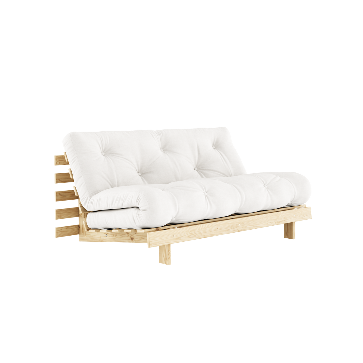 ROOTS 160 Sofa bed in Raw Pine — Karup Design